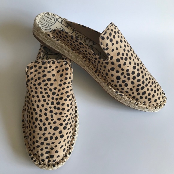 dolce vita cheetah mules